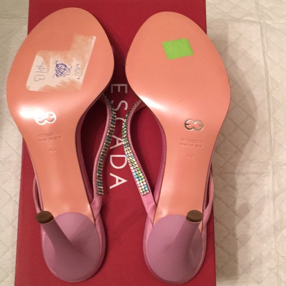 Escada GINA lavender crystal shoes - Picture 6 of 6